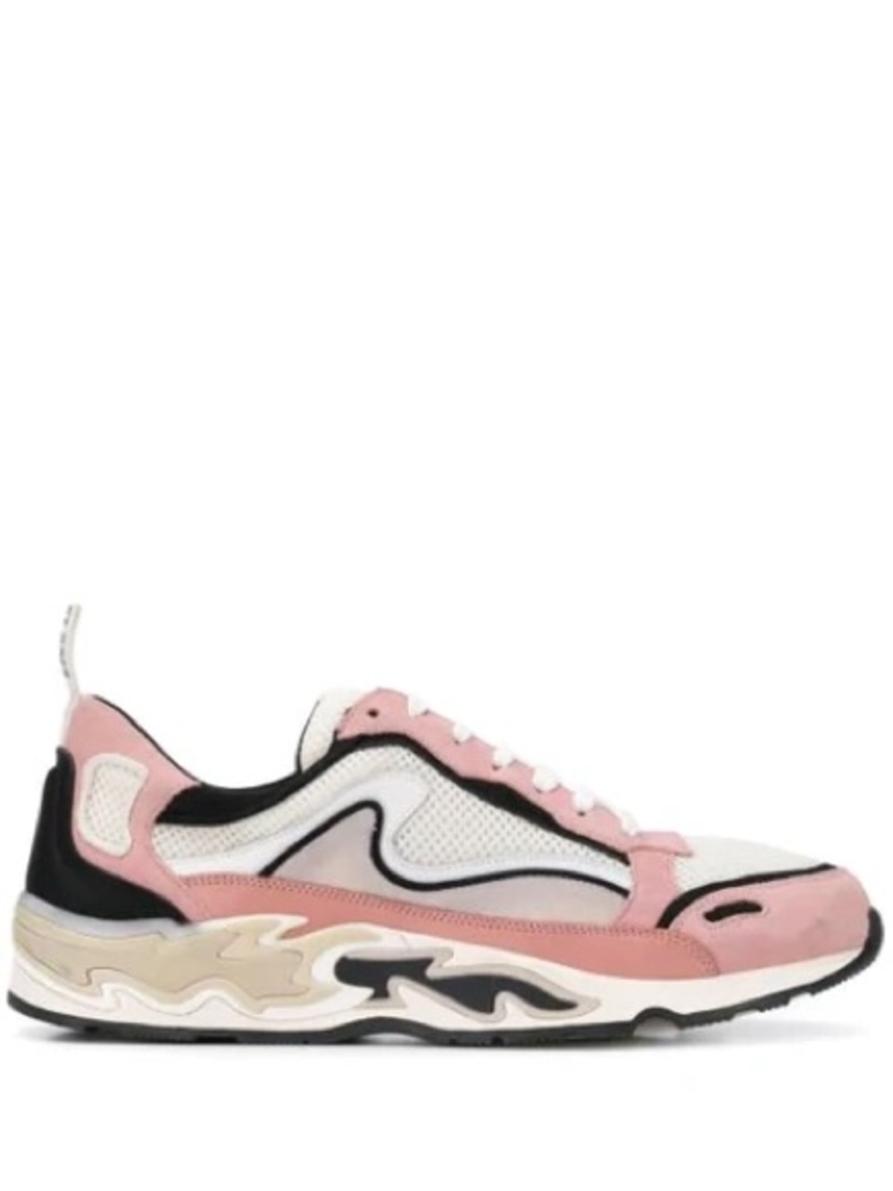 Sandro Flame Sneakers Pink White Black  Women’s US 7.5